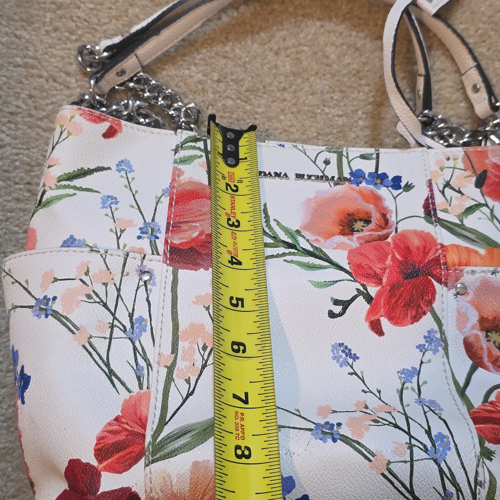 Floral Canvas Shoulder Bag - Picture 9 of 10